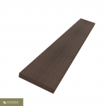 WPC-Abschlussleiste Braun 70 × 10 mm - 2,2 m