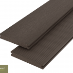 WPC Terrassendiele Massiv Braun 20 × 140 mm – beidseitig verwendbar
