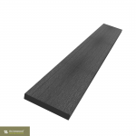 WPC-Abschlussleiste Anthrazitbraun 70 × 10 mm - 2,2 m