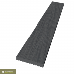 WPC-Abschlussleiste Anthrazitbraun 70 × 10 mm - 2,2 m