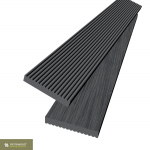WPC-Abschlussleiste Anthrazitbraun 70 × 10 mm - 2,2 m