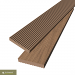 WPC-Abschlussleiste Braun 70 × 10 mm - 2,2 m