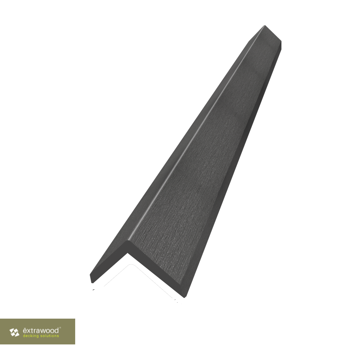 WPC-Abschlusswinkel Braun 40 × 40 mm – 2,2 m